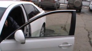 Двойная тонировка на иномарки. Тойота камри.