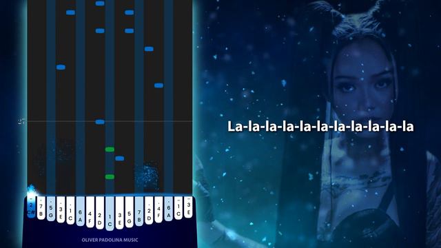 Build a B*tch - Bella Poarch | Kalimba Cover Tutorial | Easy Tabs w Lyrics on [CC] | Oliver Padolin смотреть онлайн