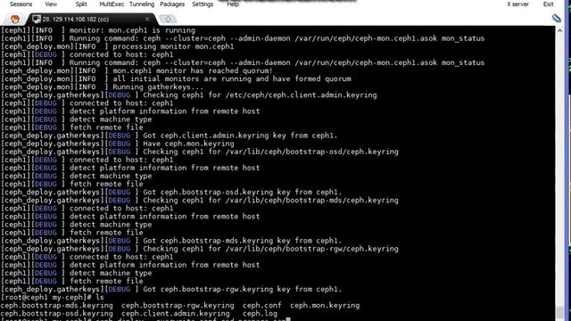 Ceph Installation Step 3 смотреть онлайн