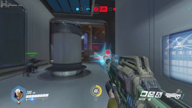 OVERWATCH- OVER AGE- Солдат 76 под Анной!!! смотреть онлайн