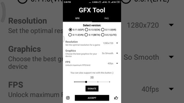 GFX tool app #gfx #pubg #hang #problem #smooth #lovepubg смотреть онлайн
