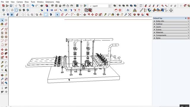 โลกเปลี่ยน คนต้องเปลี่ยน กับการใช้ SketchUp สร้างไฟล์ DWG ที่เร็วกว่านั่งเขียน 2D CAD มากๆๆๆ смотреть онлайн