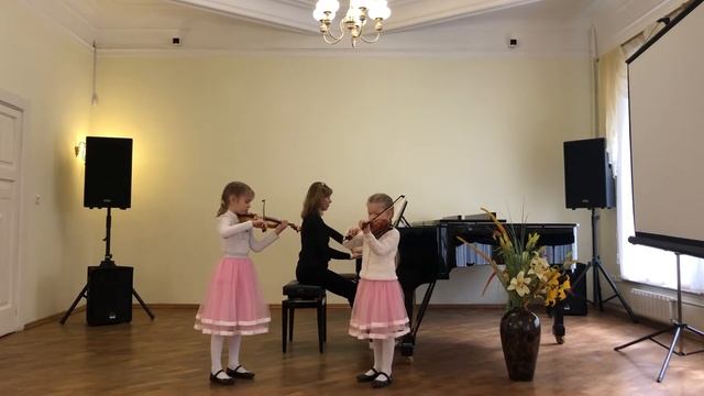 Аглая Зотова, Василиса Паршкова, скрипичный дуэт. смотреть онлайн