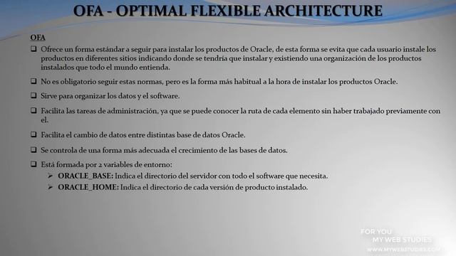 ? CURSO ORACLE OFA OPTIMAL FLEXIBLE ARCHITECTURE: ? MAS CURSOS EN LA DESCRIPCION смотреть онлайн