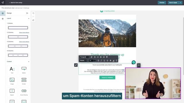Mailjet Email Marketing Platform: Drag-and-Drop Form Builder смотреть онлайн