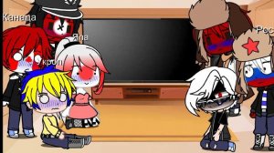 {Реакция стран на Россию} присутствуют намёки на шип РуссАме,прежде чем хейтить прочитайте описание