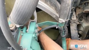 Как снять ремни и ролики натяжители Volvo FH, двигатель D13A400 (ремень генератора,ролик натяжитель