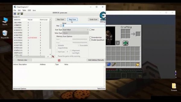 MINECRAFT XP HACK WITH CHEAT ENGINE