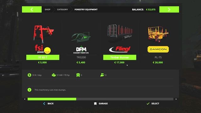 Farming Simulator 2017 - Forestry equipment for beginners смотреть онлайн