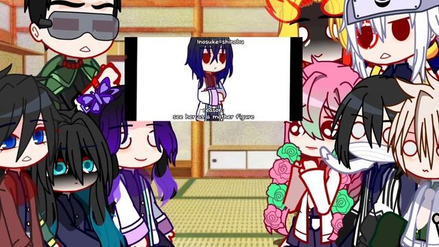 Hashiras React to kamaboko squad dressed as their favorite hashira||KNY gachaclub смотреть онлайн