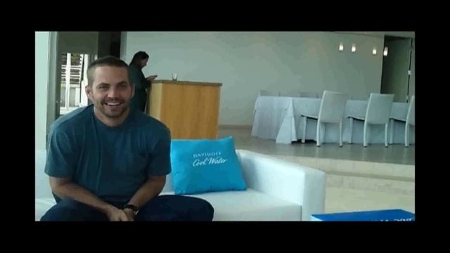 Paul Walker And Davidoff Cool Water Interview - Unedited.