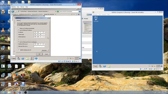 How to configure internal network in VirtualBox смотреть онлайн