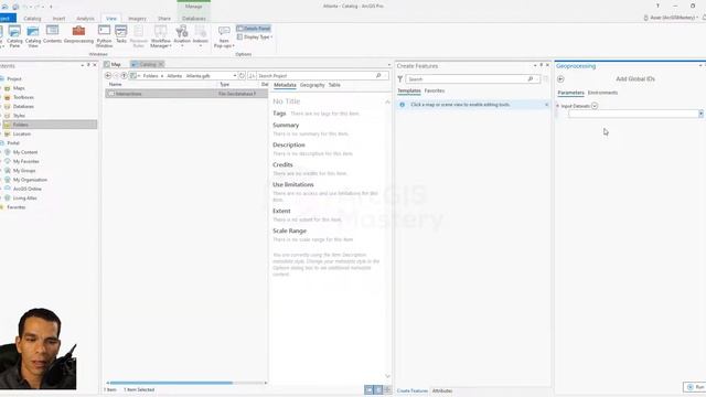 Enable Global ID ArcGIS Pro. Add unique incremental ID. смотреть онлайн