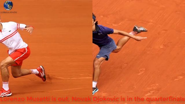 Djokovic - Musetti Round 4 Roland Garros