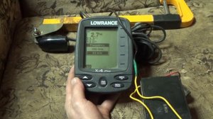 настройка эхолота lovrange X-4 pro для ловли на квок