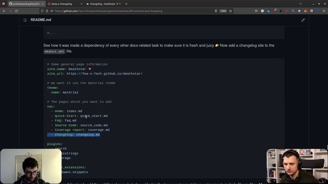 2022 FREE Professional Python - Lesson 9: Commits and Changelog смотреть онлайн