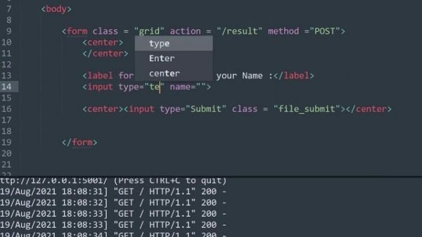 Run Python Script Clicking Html Button | Latest 2021