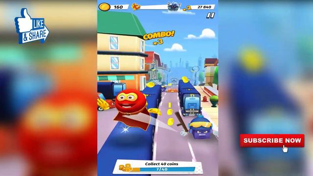 Red Ball Super Run Gameplay Walkthrough (ios,Android) смотреть онлайн