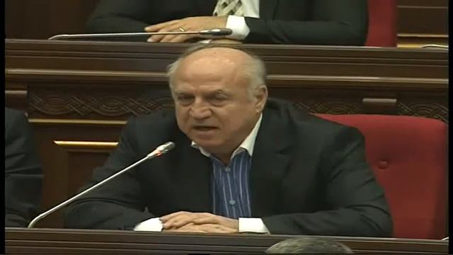 Арташес Гегамян. Выступление на заседании Национального собрания Армении (23.02.2015г.) смотреть онлайн