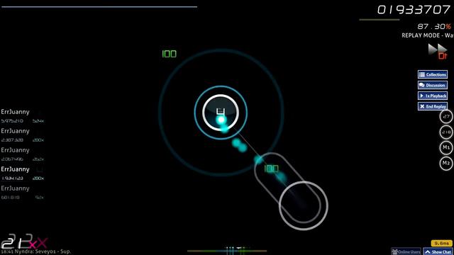 Osu! |Charlie Clouser - Hello Zepp | Twist+DT смотреть онлайн