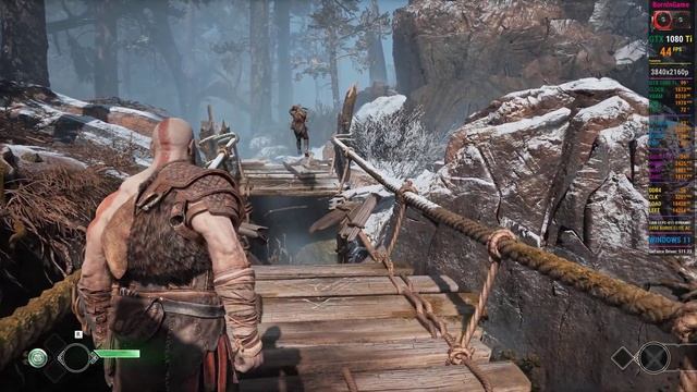 God of War Benchmark with FPS | GTX 1080 Ti | i9 10850K смотреть онлайн