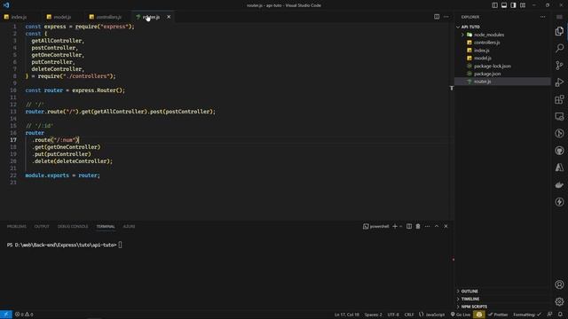 api 6 (connect to mongodb & post request) смотреть онлайн
