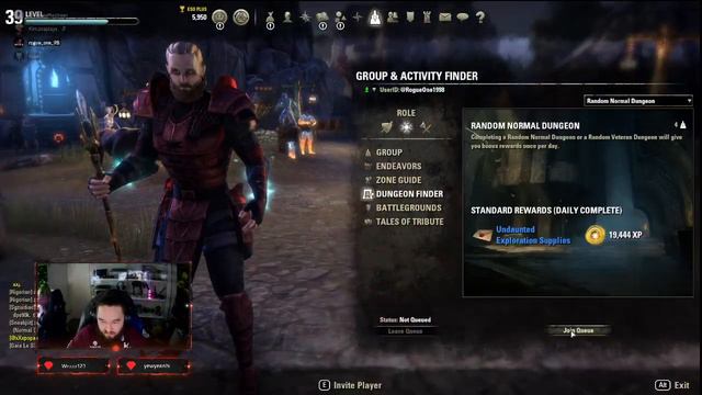 ESO: Basic Levelling, RSS Gathering and Dungeons Pt.6 смотреть онлайн