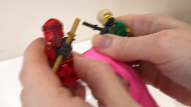 LEGO Ниндзяго. Опыты с ниндзя. Воздушный шарик на День рождения Нии. смотреть онлайн