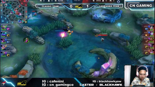 CLASSIC TEAM vs LAVENDER TEAM | OFFLINE TOURNAMENT MOBILE LEGENDS CN GAMING SEASONS 4 смотреть онлайн