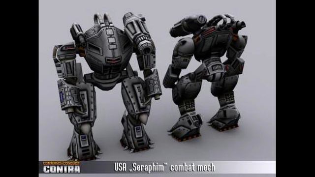 Command & Conquer: Contra - American Seraph Superior Angel Robot смотреть онлайн