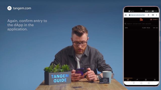 Как использовать WalletConnect в Tangem Wallet