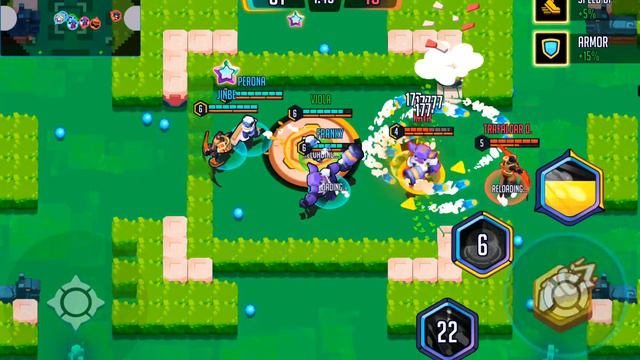 Heroes' Strike - The first 4vs4 Moba Realtime - Android gameplay GamePlayTV смотреть онлайн