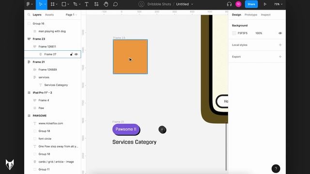 How to design Mobile UI using Figma??? | Pawsome Mobile App смотреть онлайн