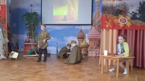 Инсценировка песни "Огонек"