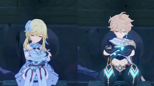 Aether And Lumine Get Possessed Side By Side - Genshin Impact