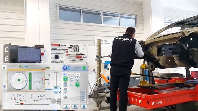 Celette Naja 3D Bilgisayarlı Ölçüm Sistemi ile Skoda Superb 3. Generation (NP) Şasi Onarımı смотреть онлайн