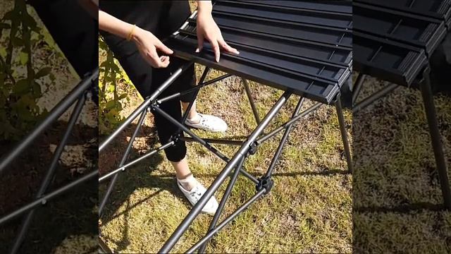 Складной туристический стол. смотреть онлайн