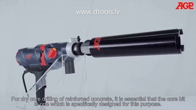 Инструкция по использованию дрели для алмазного сверления AGP DM62 смотреть онлайн