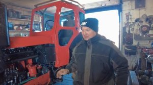 Первые метры на обновленном тракторе Т-40АМ. Вторая жизнь для сороковки!!!