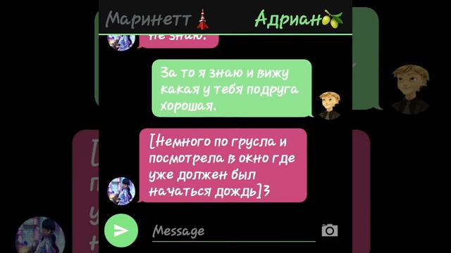 Переписка🔞☔«Блогерша» по м/с Леди Баг и Супер Кот | 6 часть,финал. смотреть онлайн