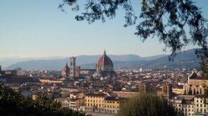 Шум и звуки старого города - Флоренция, Италия / Florence, Italy in 4K