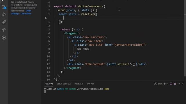 [閃電妖精] Vue3 02 - typescript tsx 建立自訂的 Tab Control 元件 смотреть онлайн