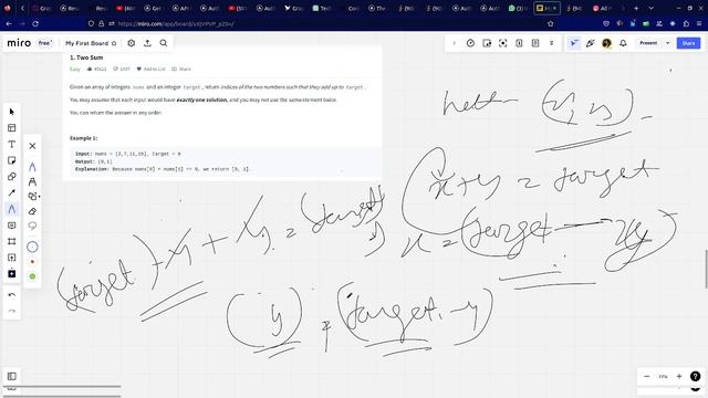 Leetcode 1. Two Sum Complete Solution with intuition смотреть онлайн