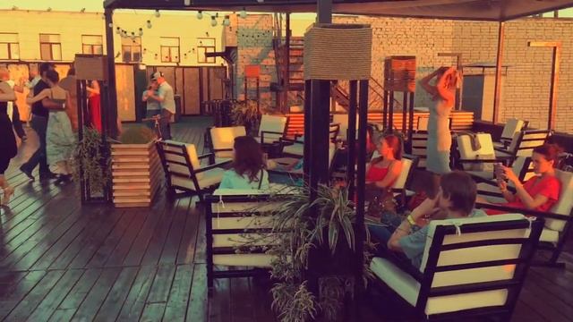 Дневная милонга Ночей Милонгеро 26.08.2018. Крыша клуба Планетанго. смотреть онлайн