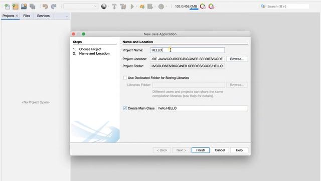 How to start a Java project in Netbeans смотреть онлайн