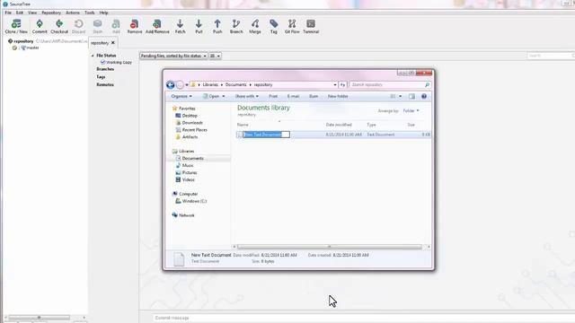 SourceTree: Creating a Local Repository смотреть онлайн