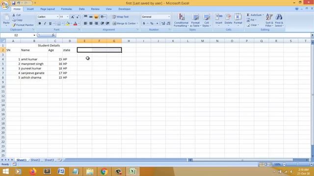MS Excel - Exercise on worksheet - Part -1 | 10th Computer Science Unit-4 | HPBOSE смотреть онлайн