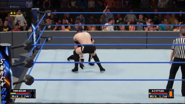 SBW SmackDown - AJ Styles Vs Finn Balor [SBW USA Championship]