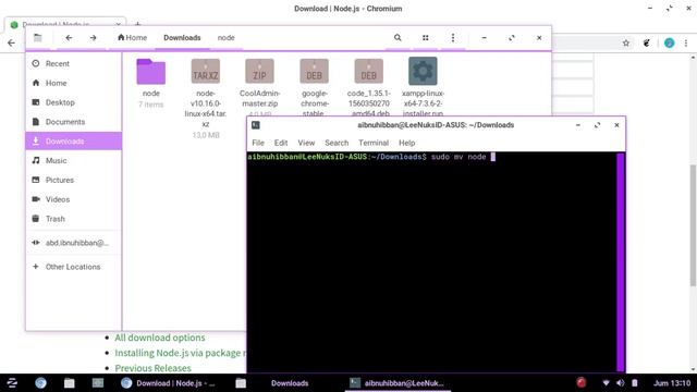 Install Nodejs dan NPM Linux | Zorin OS Edition смотреть онлайн