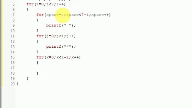Christmas Tree Program using c смотреть онлайн